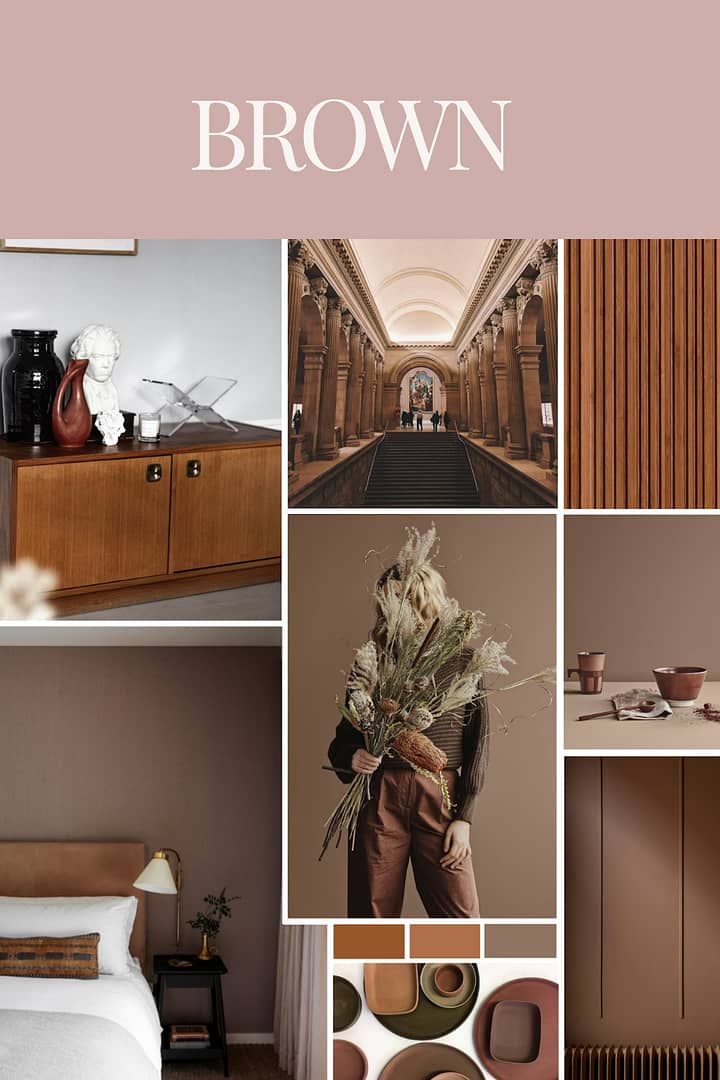 brown interiors