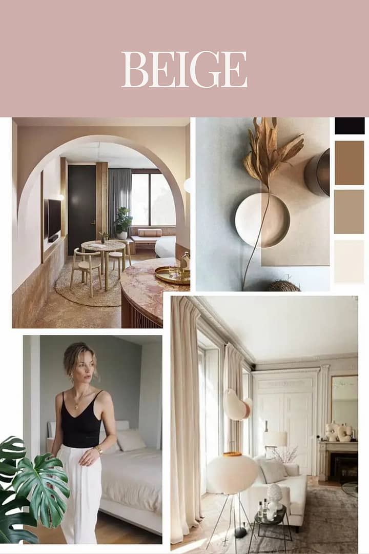beige interiors