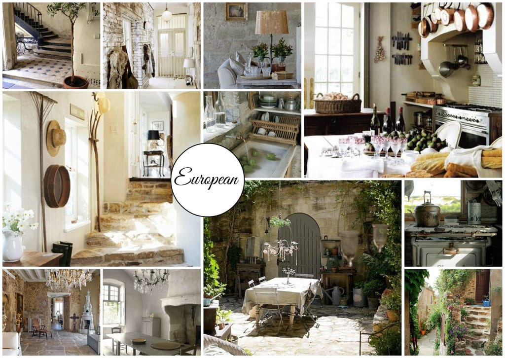 European Style Interior Design Moodboard Created on Wwwsampleboardcom