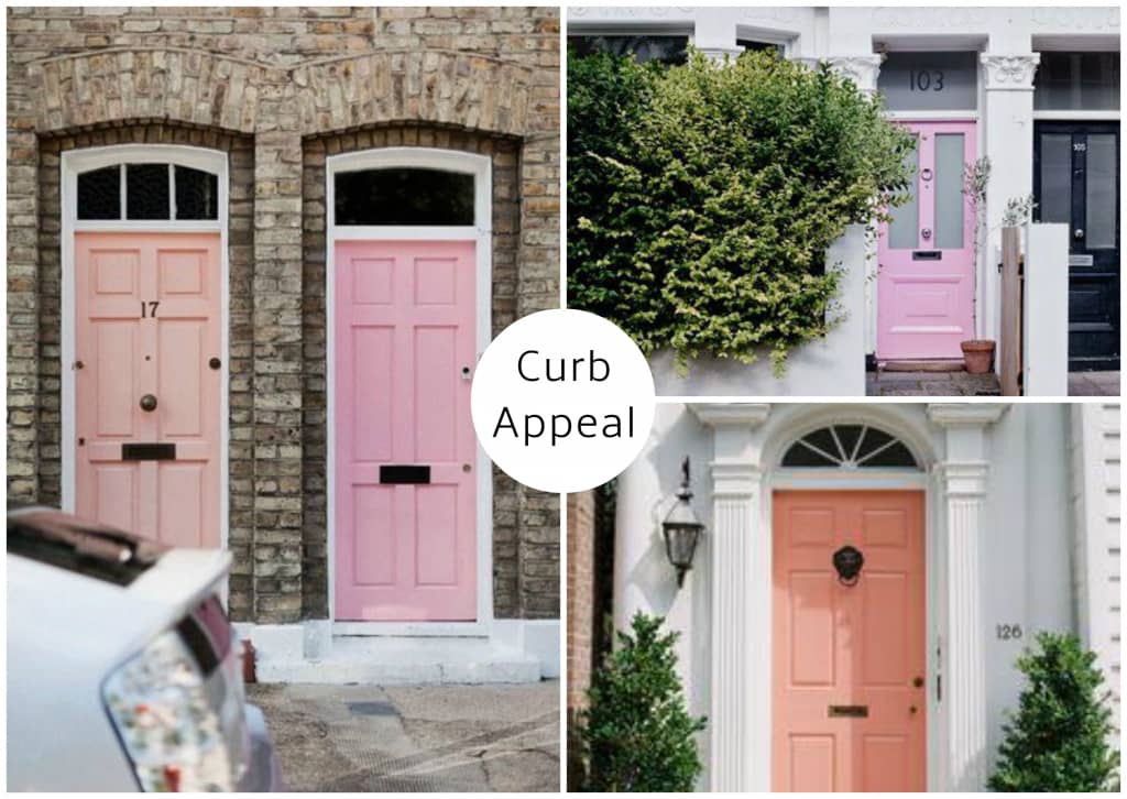 Pale Pink Curb Appeal Moodboard Created on Wwwsampleboardcom
