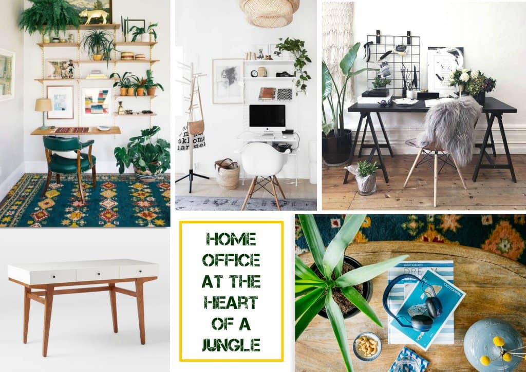 Office Jungle Vintage Home Decor 