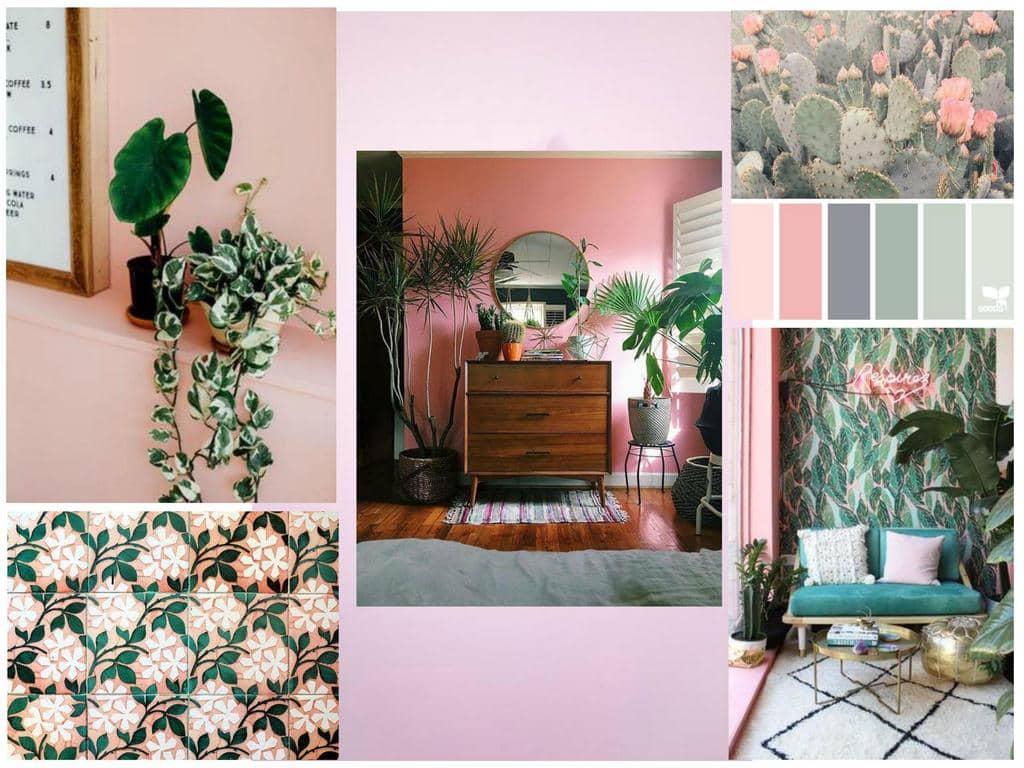 Green and Pink