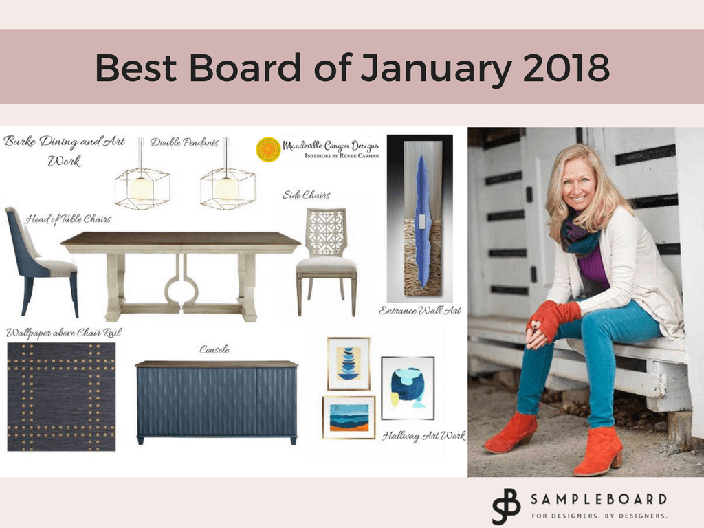 Renee Carman moodboard - SampleBoard software