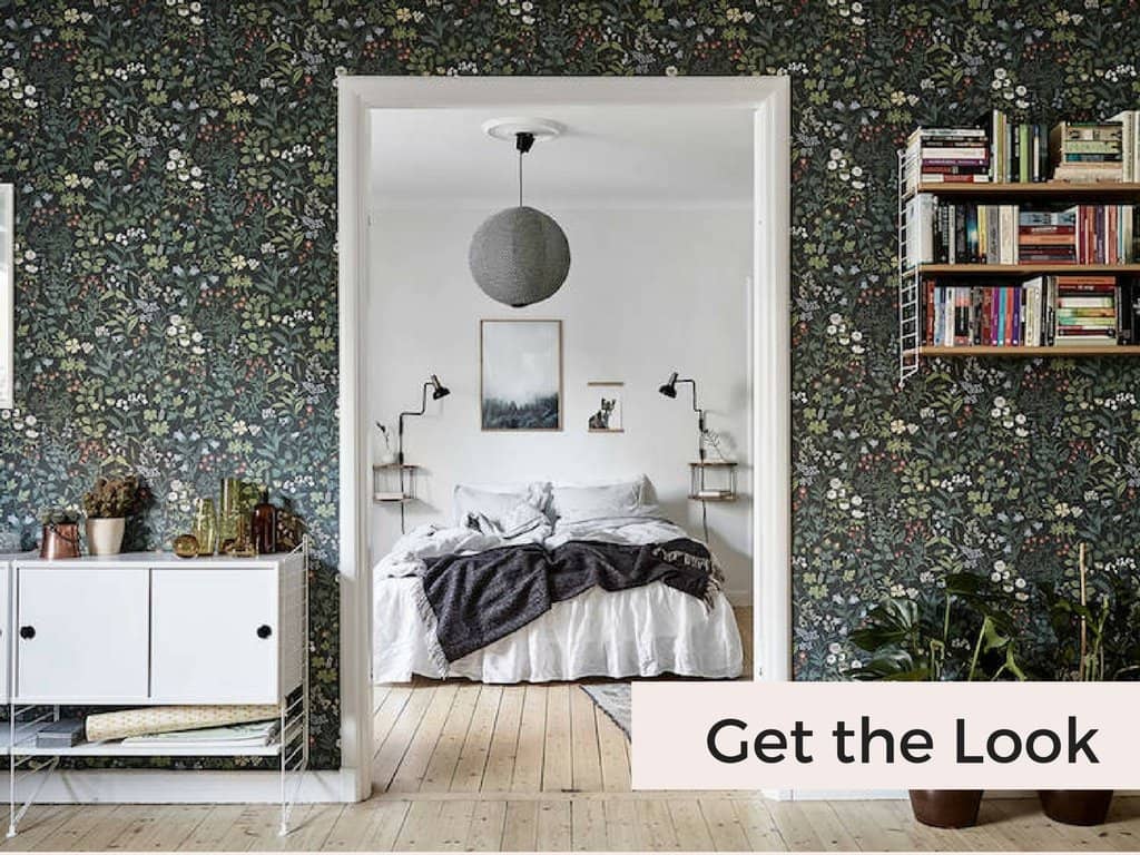 Get the Look: Charming Scandinavian Apartment with Floral Motifs - SampleBoard - Second home for interior designers