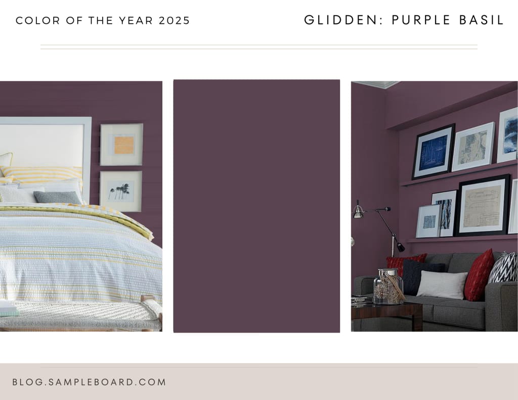 Sampleboard Color of the Year 2025