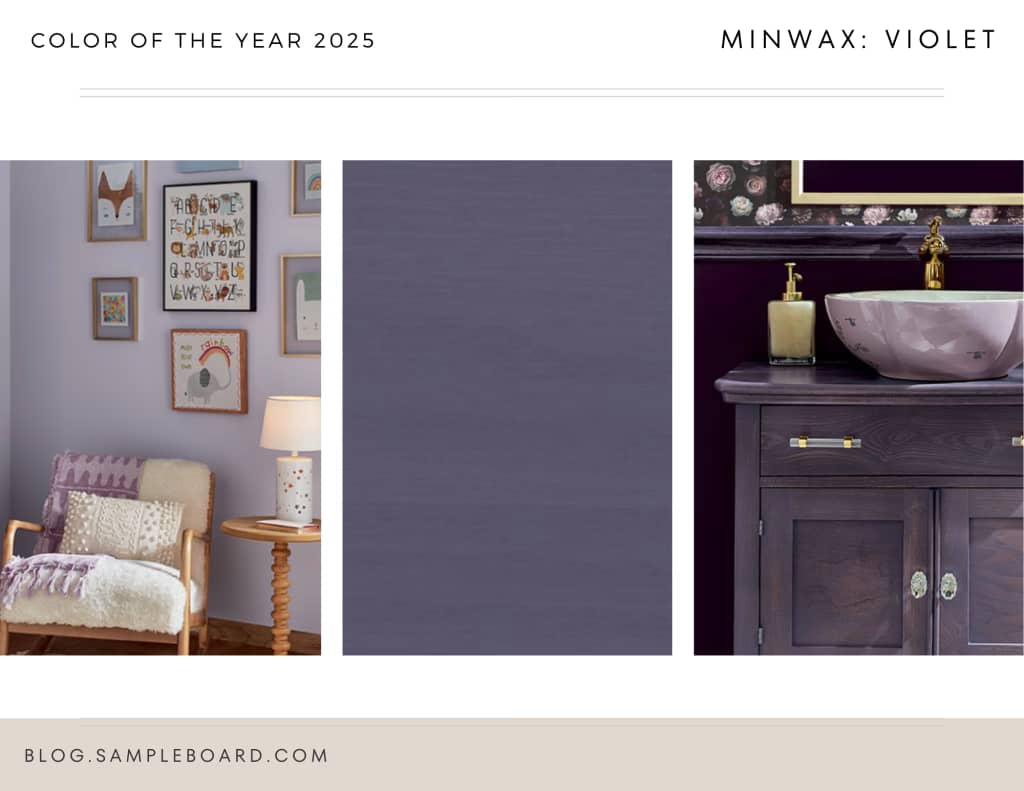 Sampleboard Color of the Year 2025