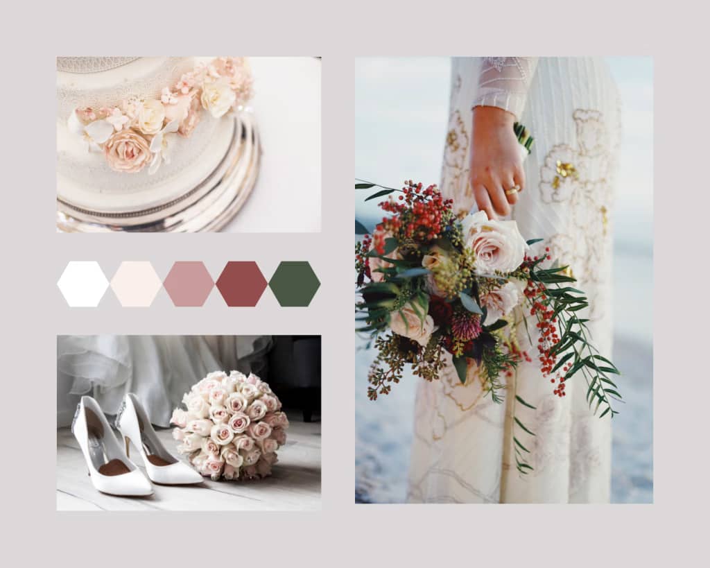 Sampleboard Wedding Mood Board