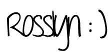 Signature for blog