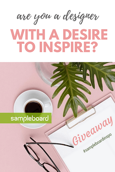 Sampleboard Giveaway