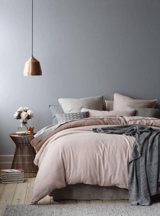 Copper and Blush Interior   Sampleboard Blog