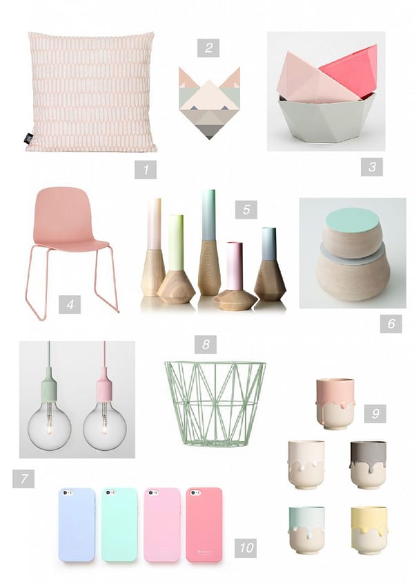 Pastel Trend Mood Board Created on Wwwsampleboardcom