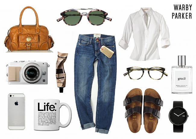 Warby Parker Glasses Mood Board Created on Wwwsampleboardcom