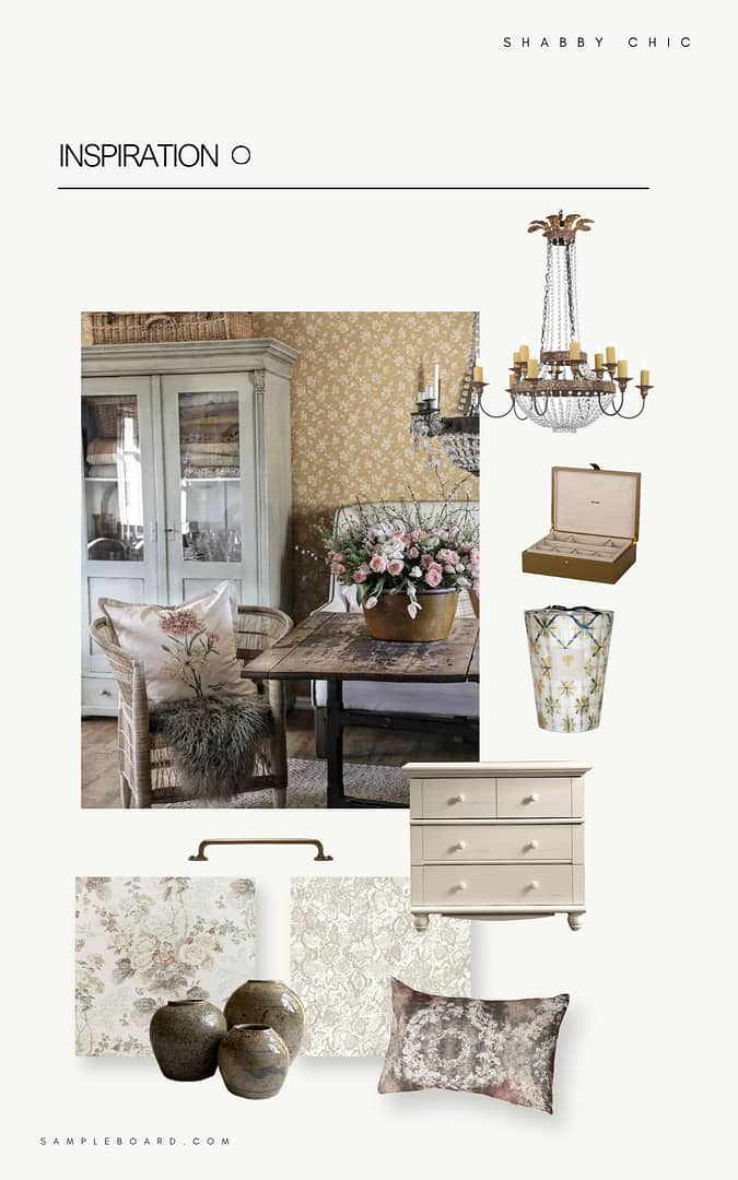 Shabby Chic Moodboard