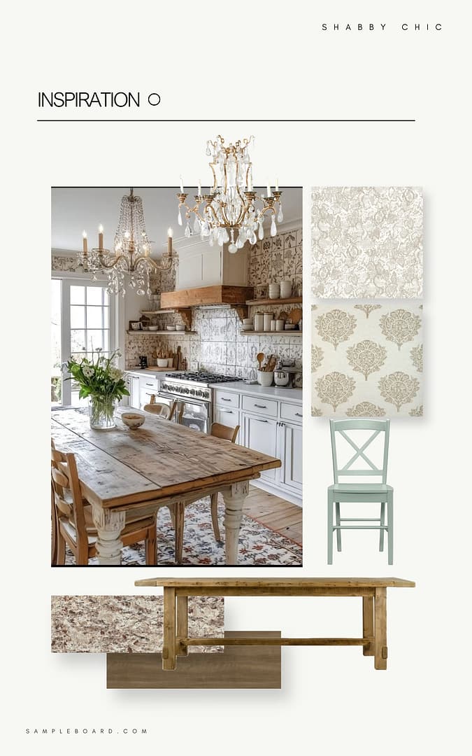 Shabby Chic Moodboard