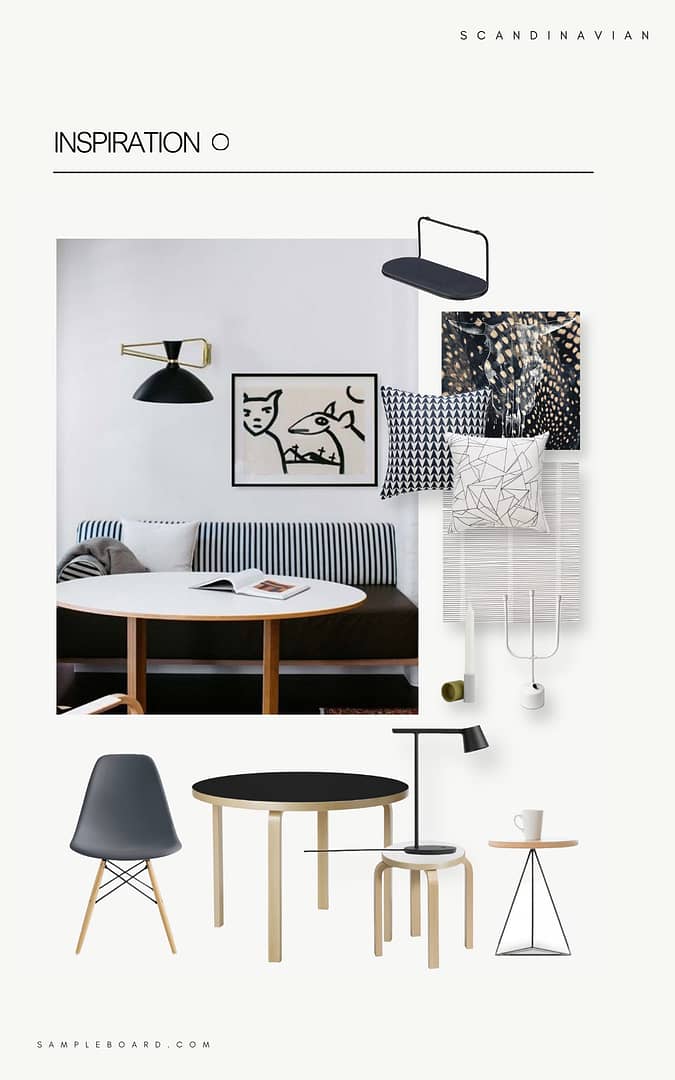 Scandinavian Interior Moodboard