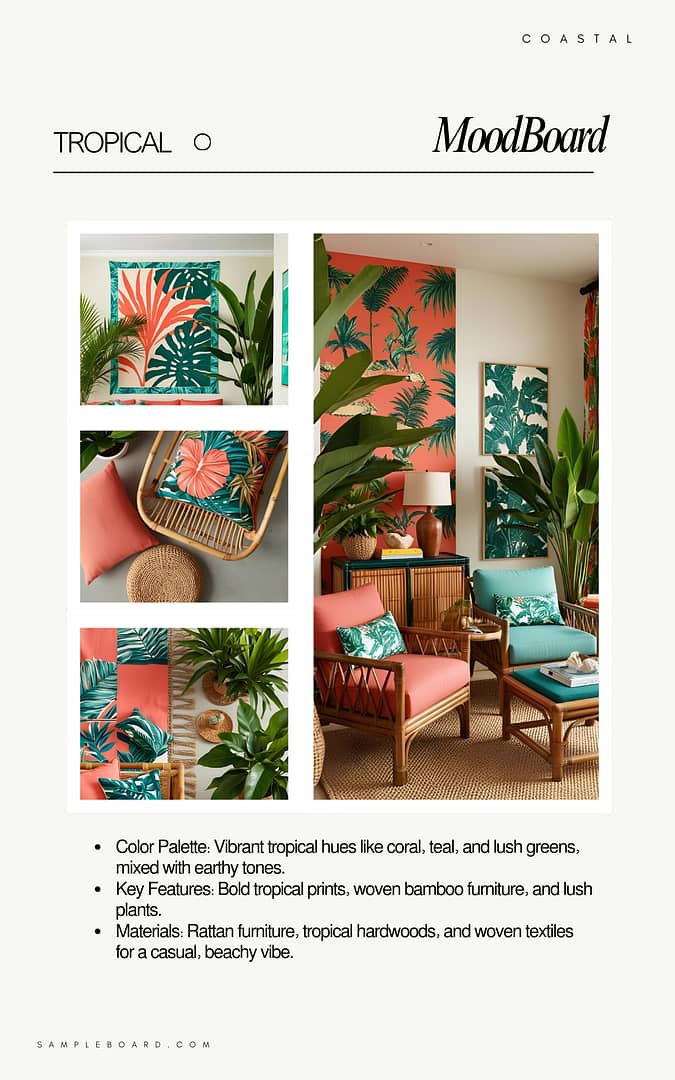 Coastal Interior Moodboard