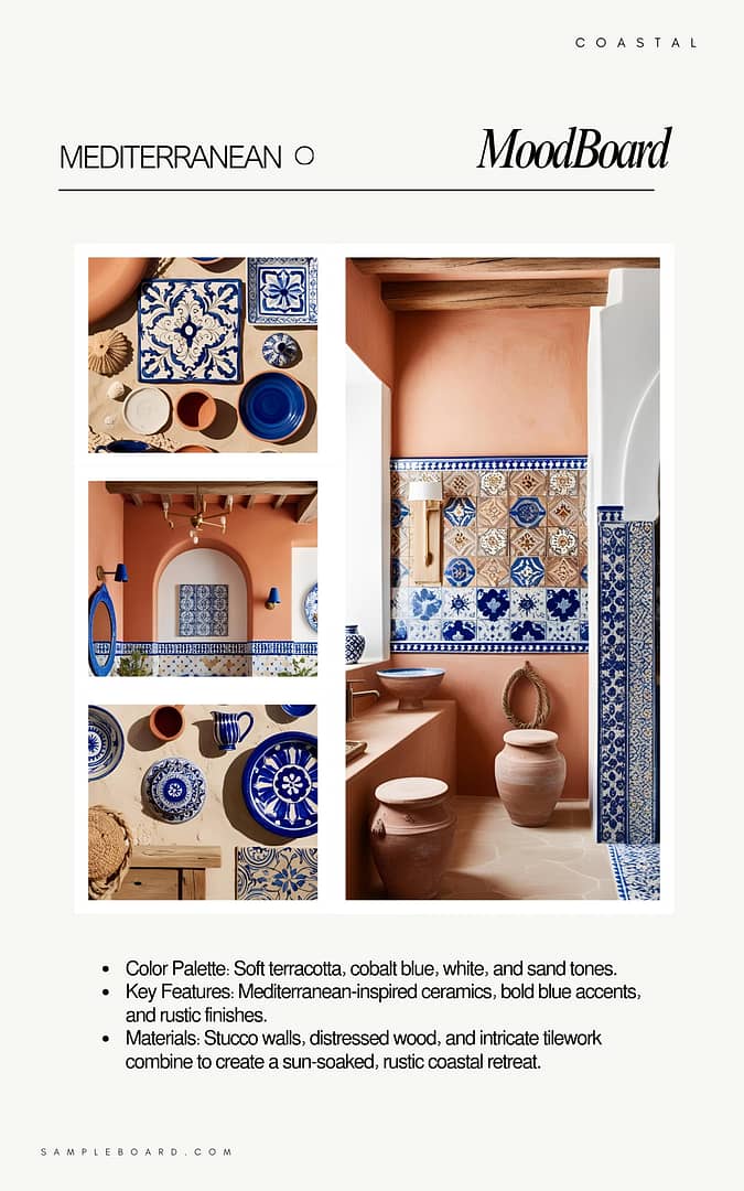 Coastal Interior Moodboard