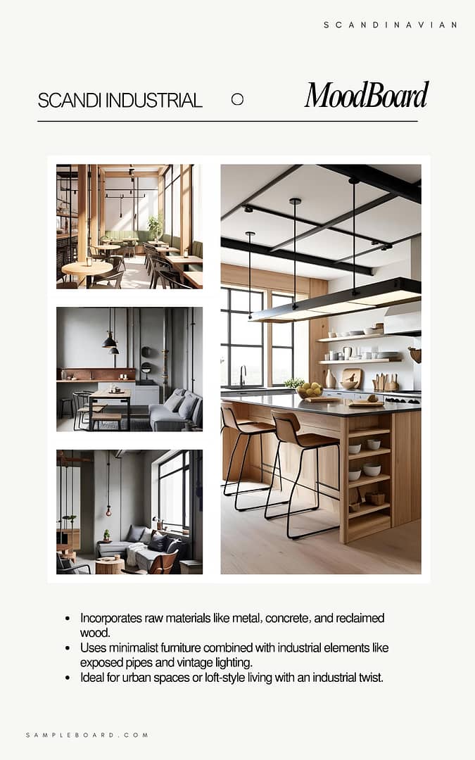 Scandinavian Interior Moodboard