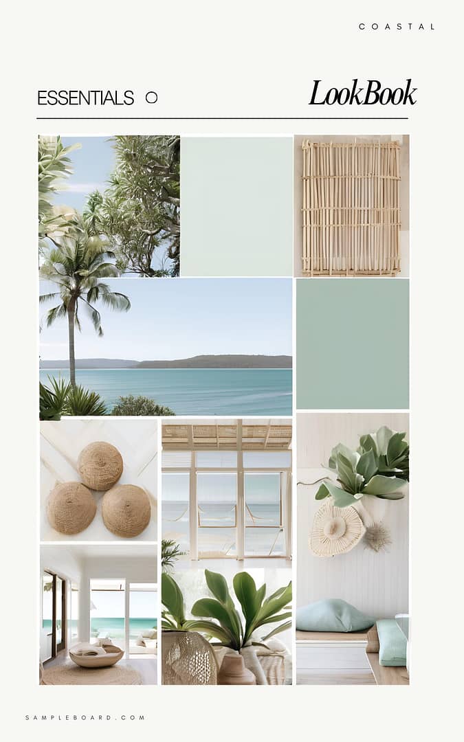 Coastal Interior Moodboard