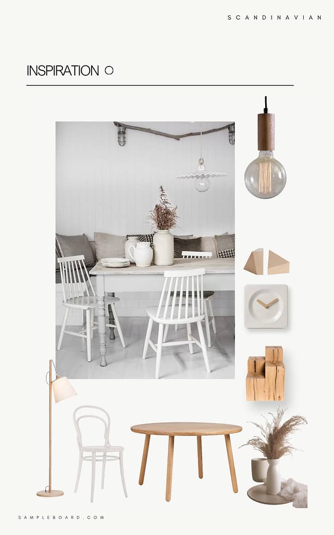 Scandinavian Interior Moodboard