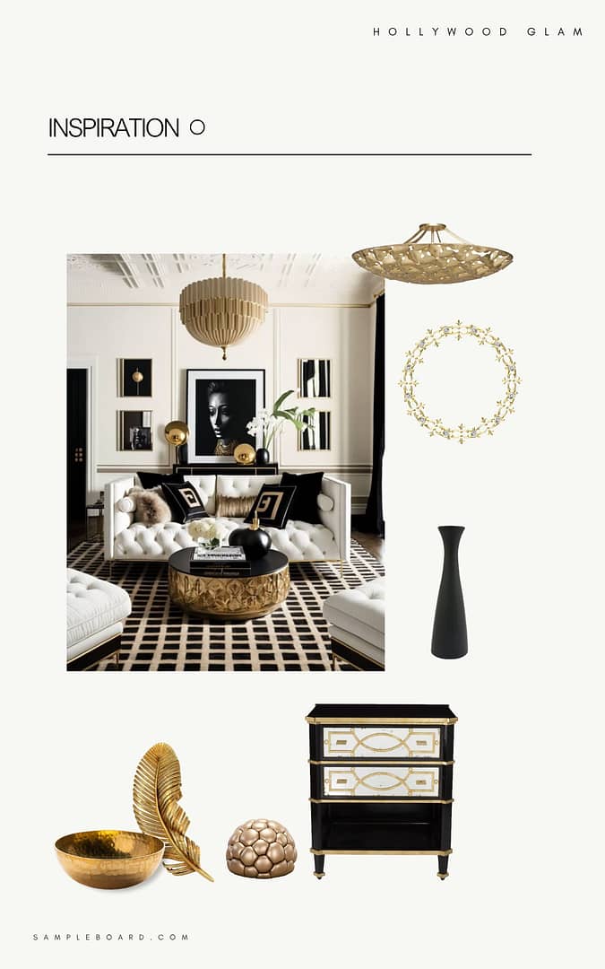 Hollywood Glam Moodboard