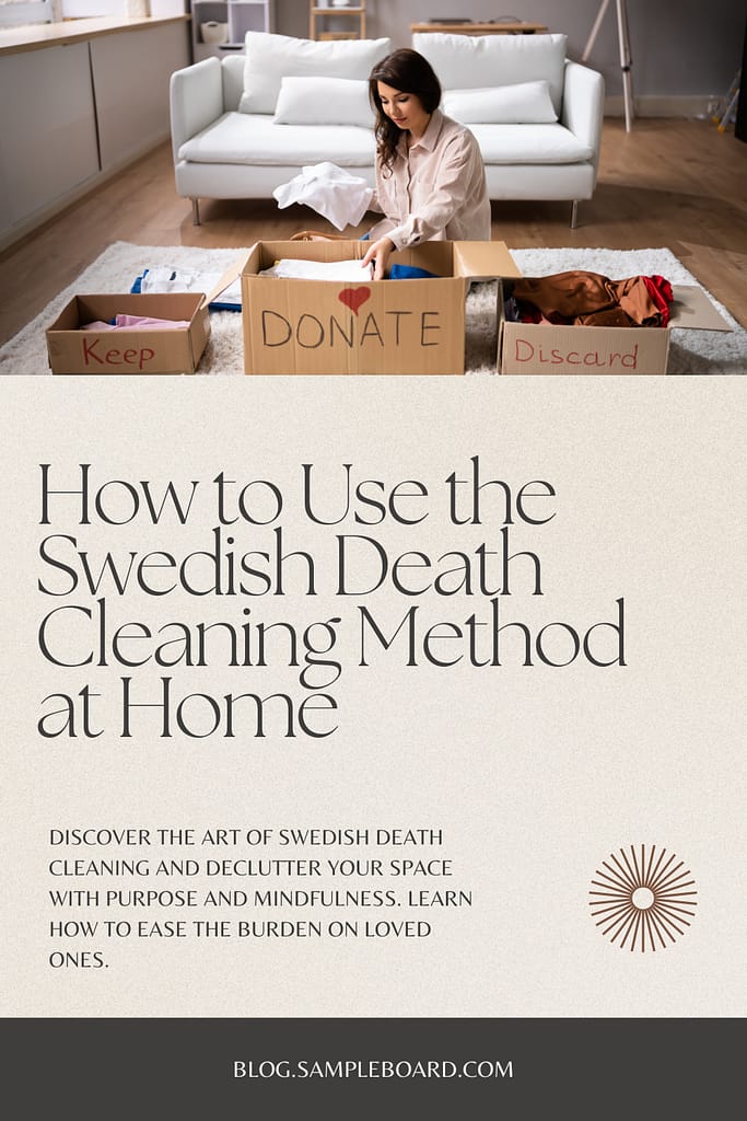 Swedish Death Cleaning
