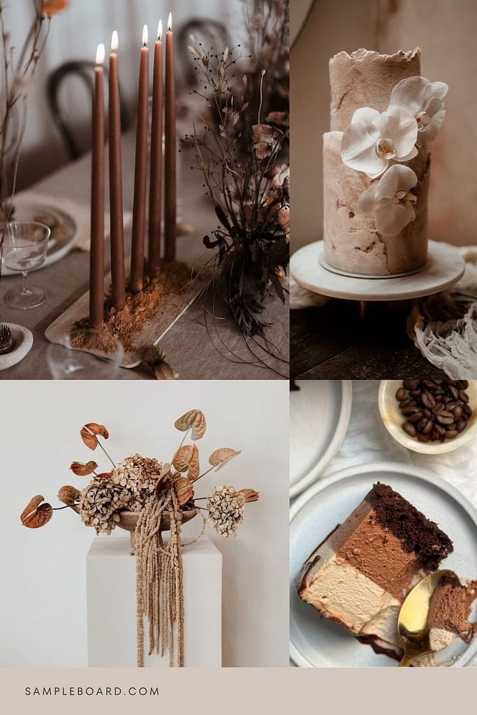 Mocha Mousse Wedding