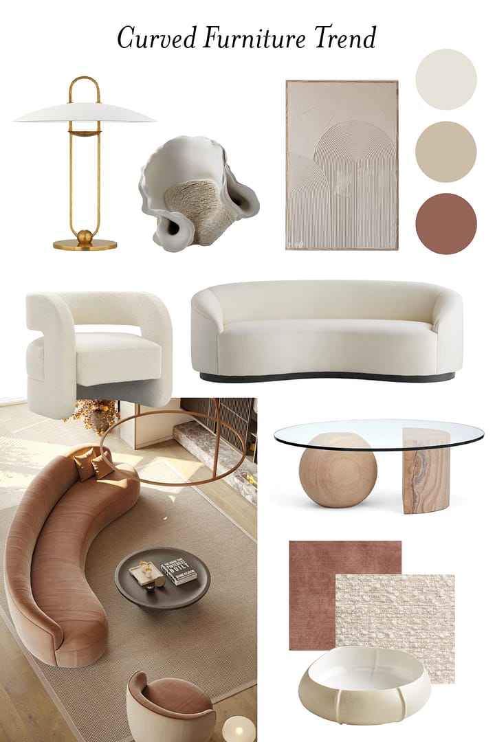 Curved Furniture Trend