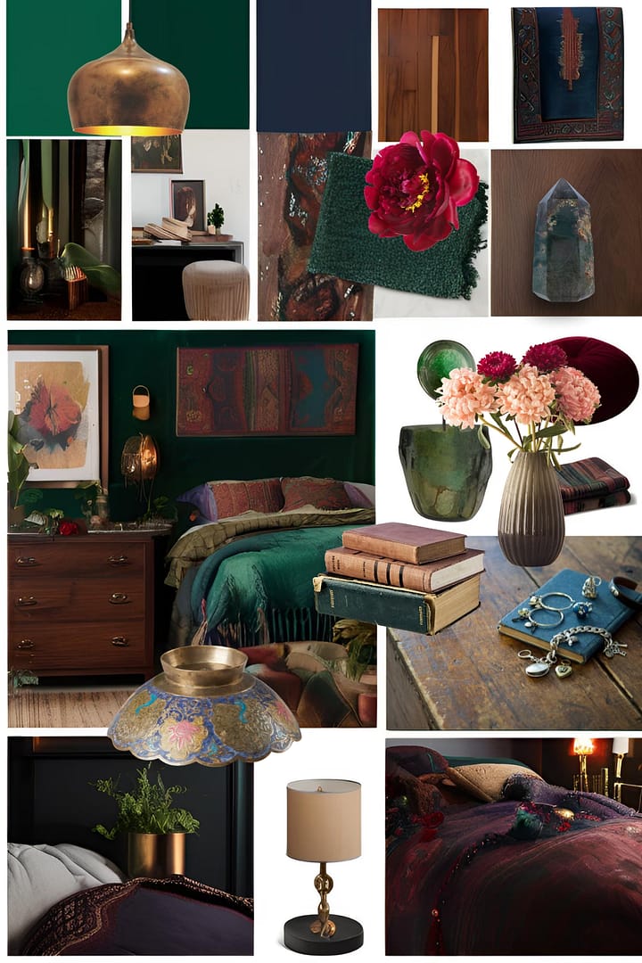 Dark Boho Bedroom Ideas