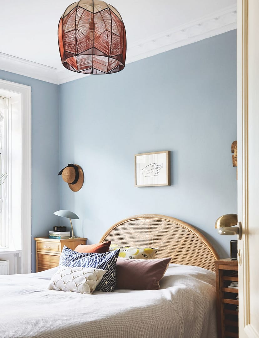 Blue interiors
