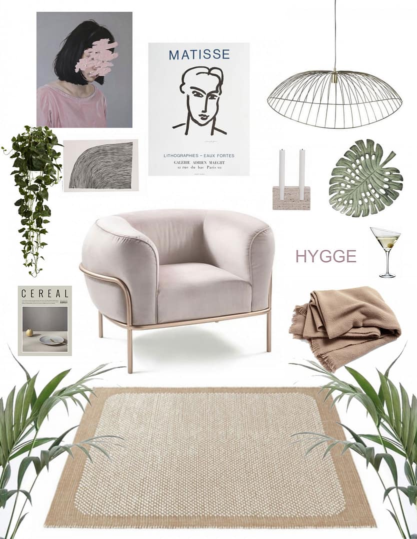 Pinterest Crush: Pastel Pink Scandinavian Interiors for a Hygge Home Experience - SampleBoard