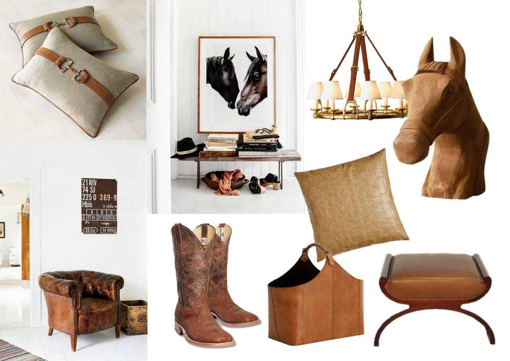 equestrian chic interiors​