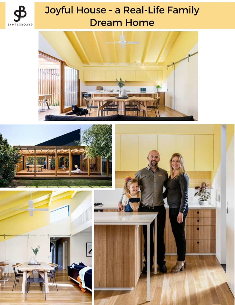 SampleBoard Interior Inspo -Joyful House: A Real-Life Family Dream Home