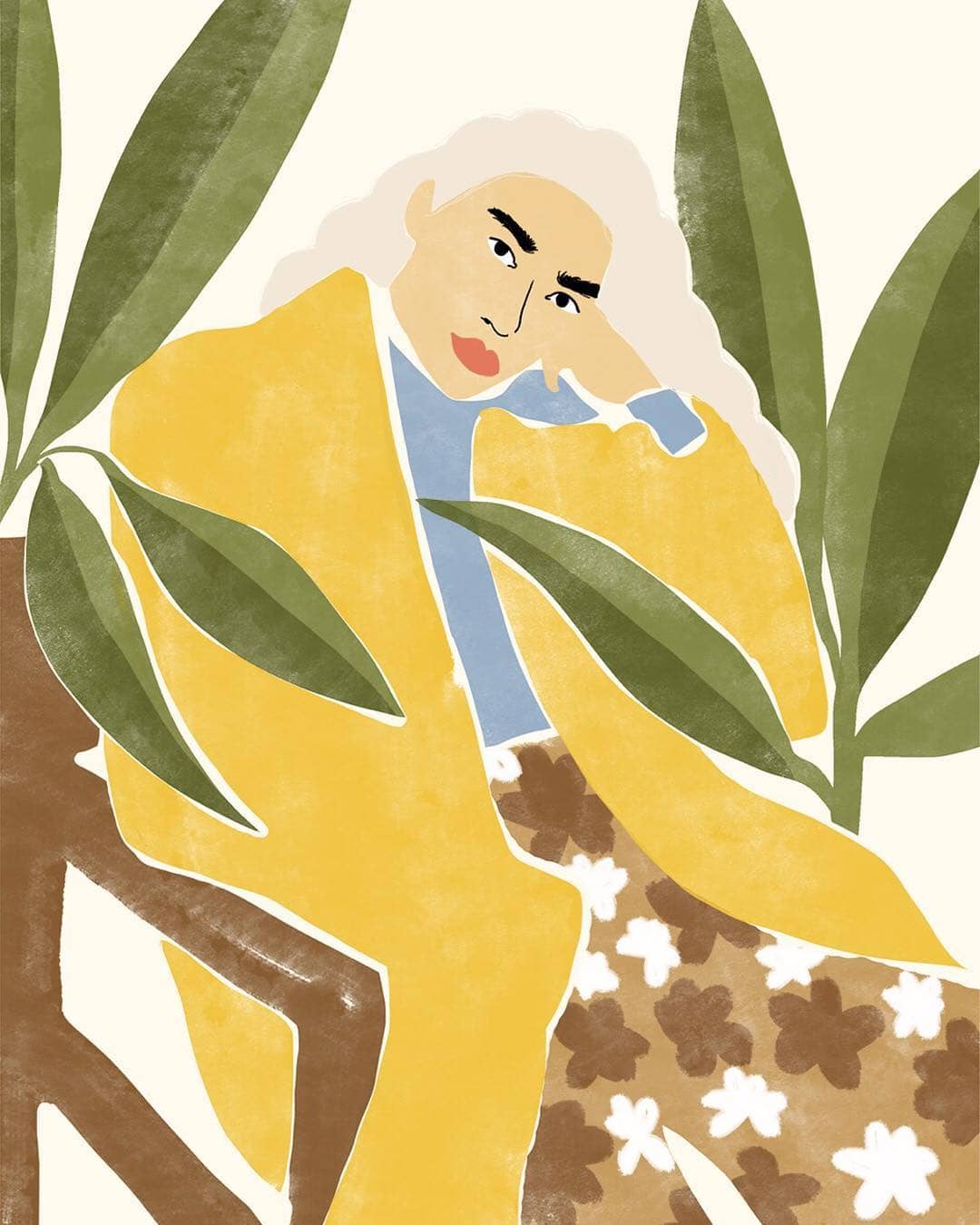 Trend Alert: Feminine Art Prints for Creative Plant Lovers - SampleBoard Blog
