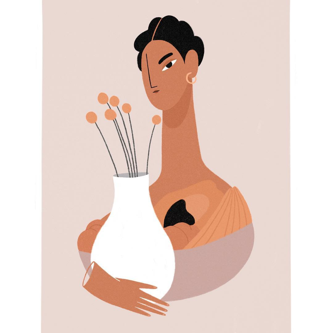 Trend Alert: Feminine Art Prints for Creative Plant Lovers - SampleBoard Blog