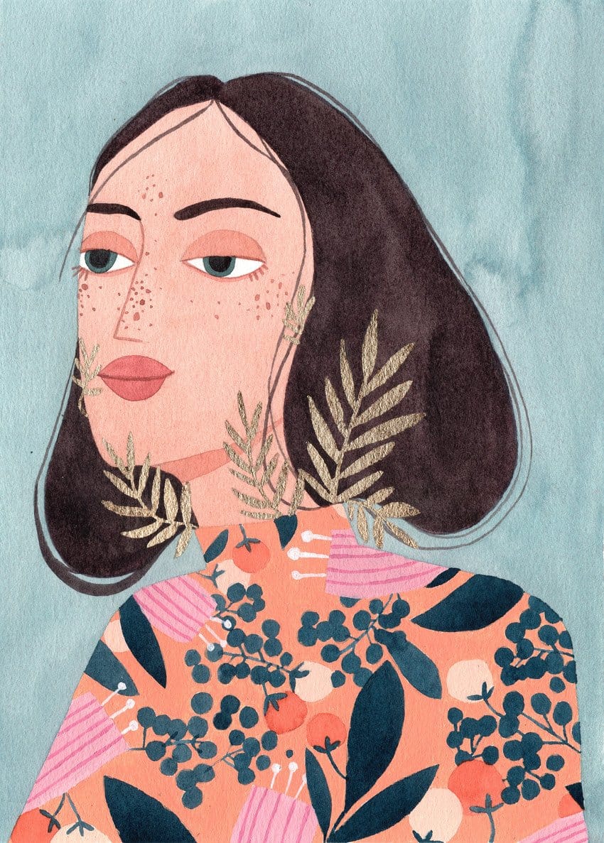 Trend Alert: Feminine Art Prints for Creative Plant Lovers - SampleBoard Blog