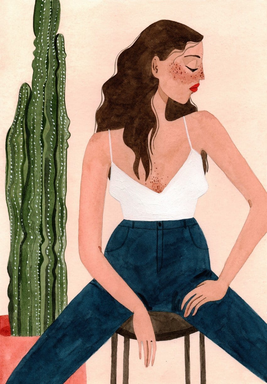 Trend Alert: Feminine Art Prints for Creative Plant Lovers - SampleBoard Blog