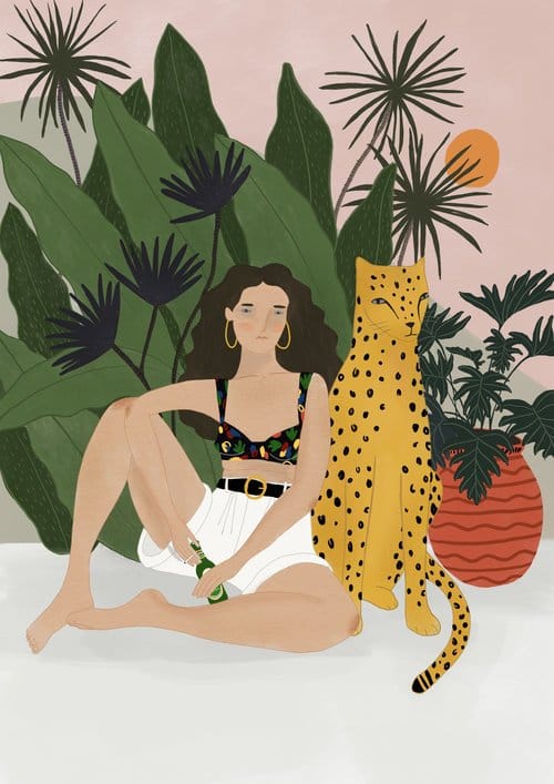 Trend Alert: Feminine Art Prints for Creative Plant Lovers - SampleBoard Blog