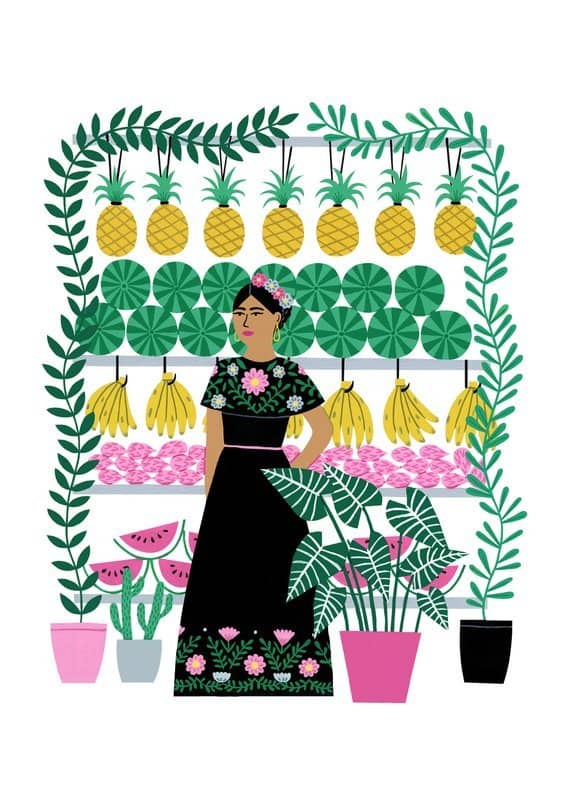 Trend Alert: Feminine Art Prints for Creative Plant Lovers - SampleBoard Blog