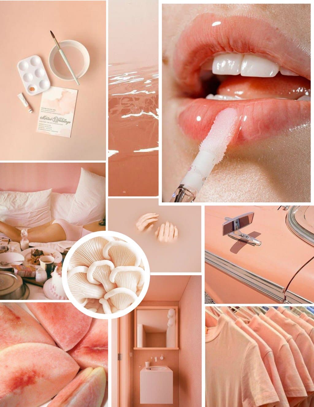 Is Peach the New Millennial Pink? - SampleBoard Inspiration Board