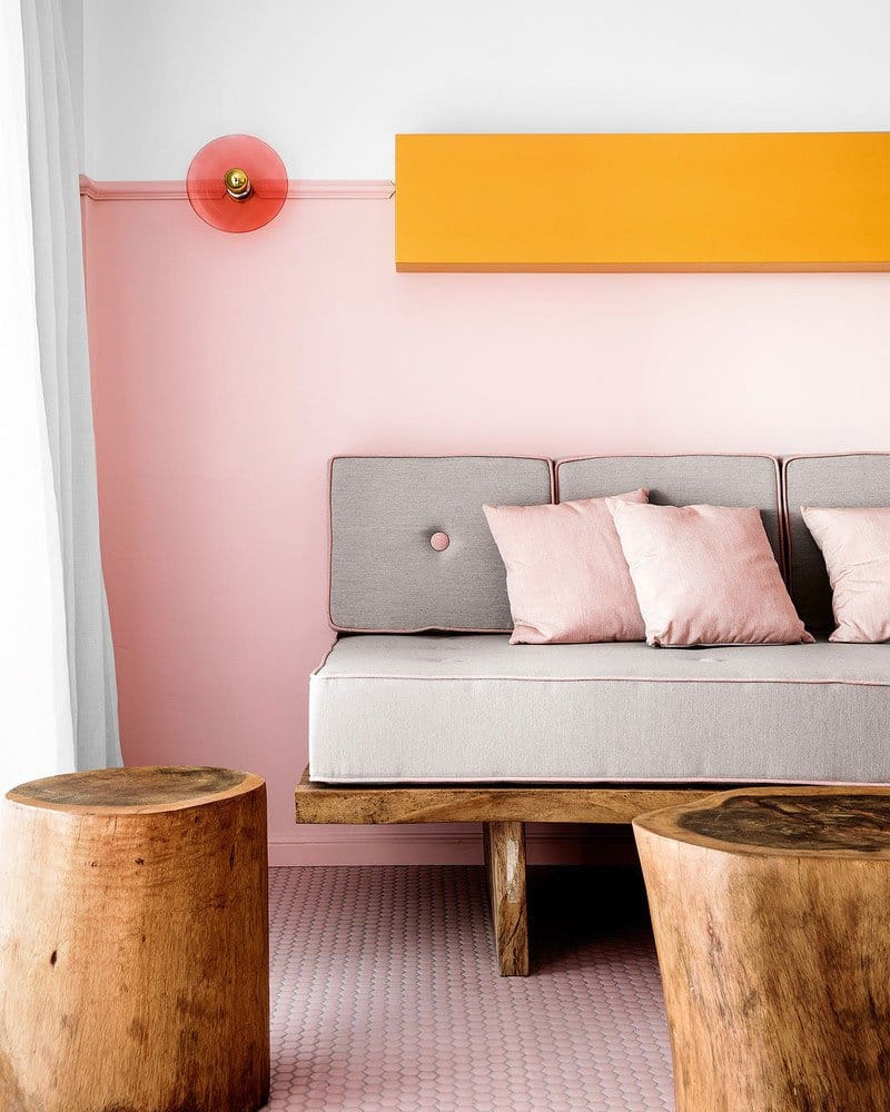 Gen Z Yellow and Millennial Pink: Trending Interior Color Combo - SampleBoard Blog