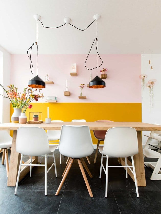 Gen Z Yellow and Millennial Pink: Trending Interior Color Combo - SampleBoard Blog