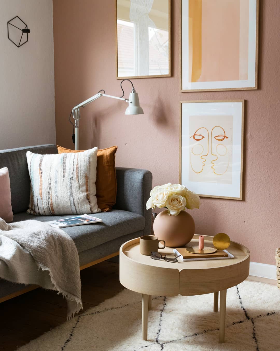 Pinterest Crush: Pastel Pink Scandinavian Interiors for a Hygge Home Experience - SampleBoard