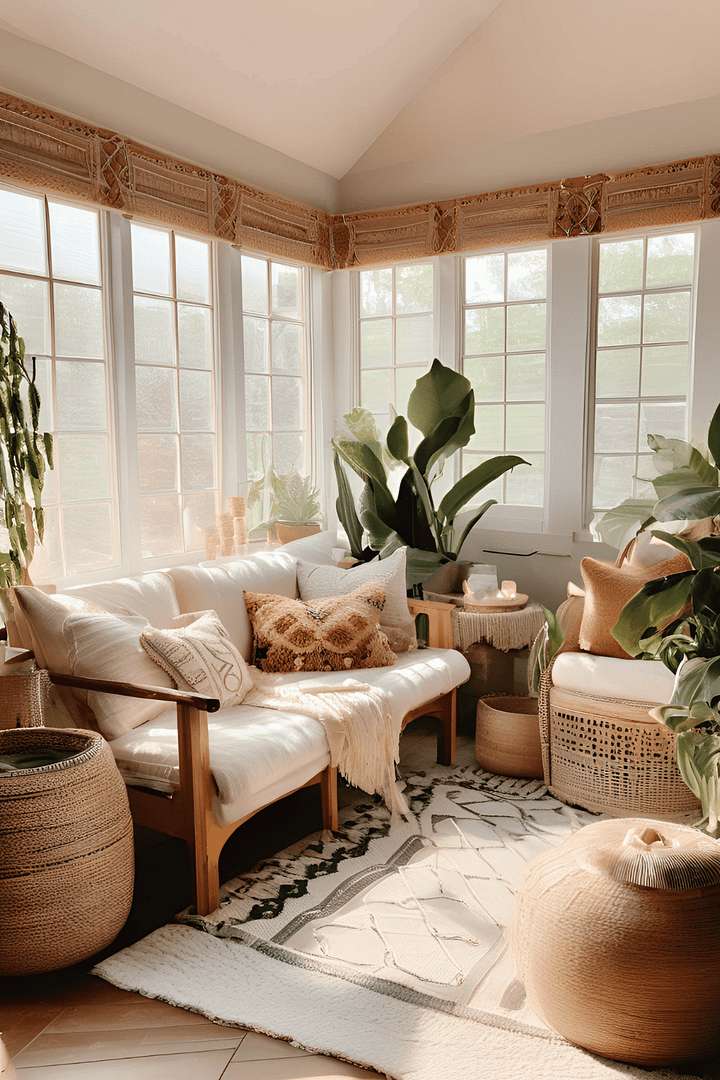 Cozy Sunroom Idea
