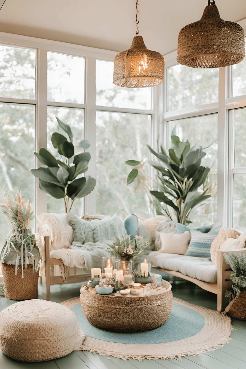 posttitle | sitetitle Sage and blue color palette