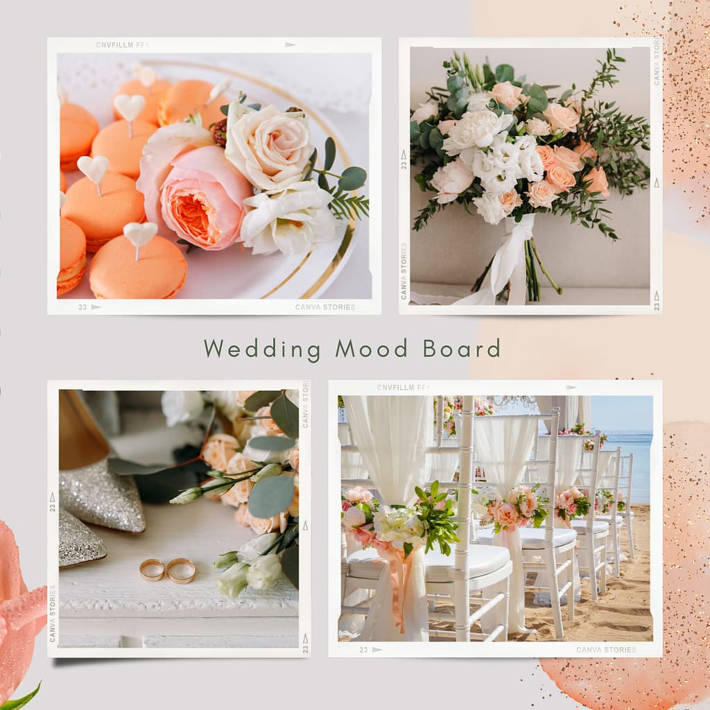 Wedding Mood Board Sampleboard