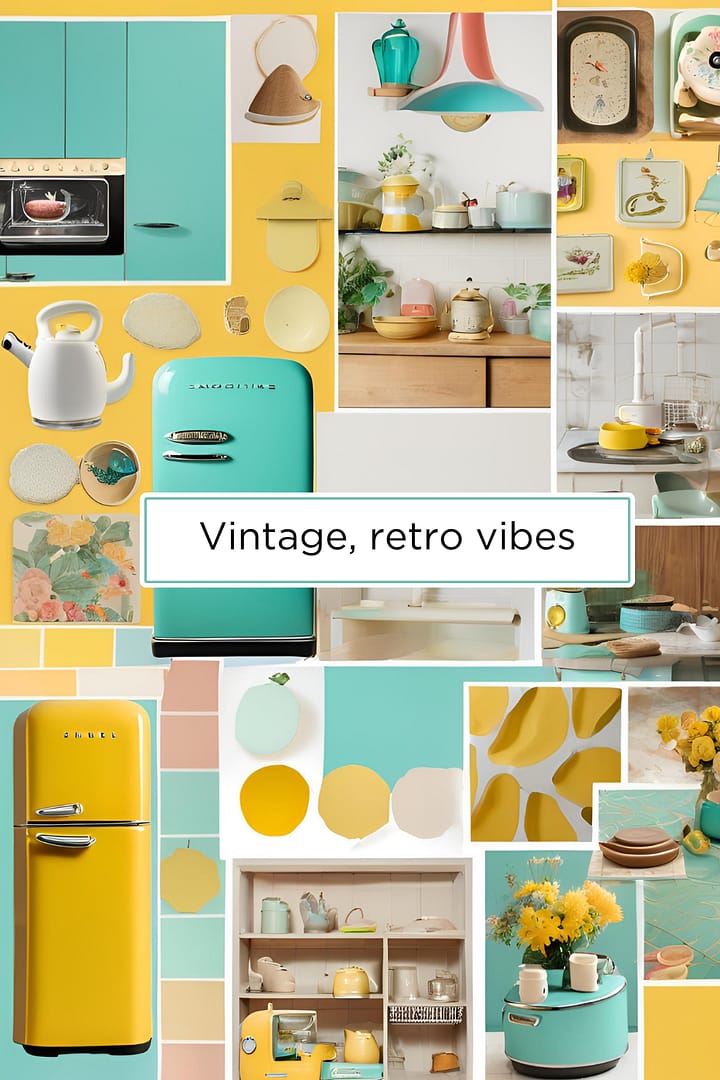 Kitschy Kitchen Sample Board