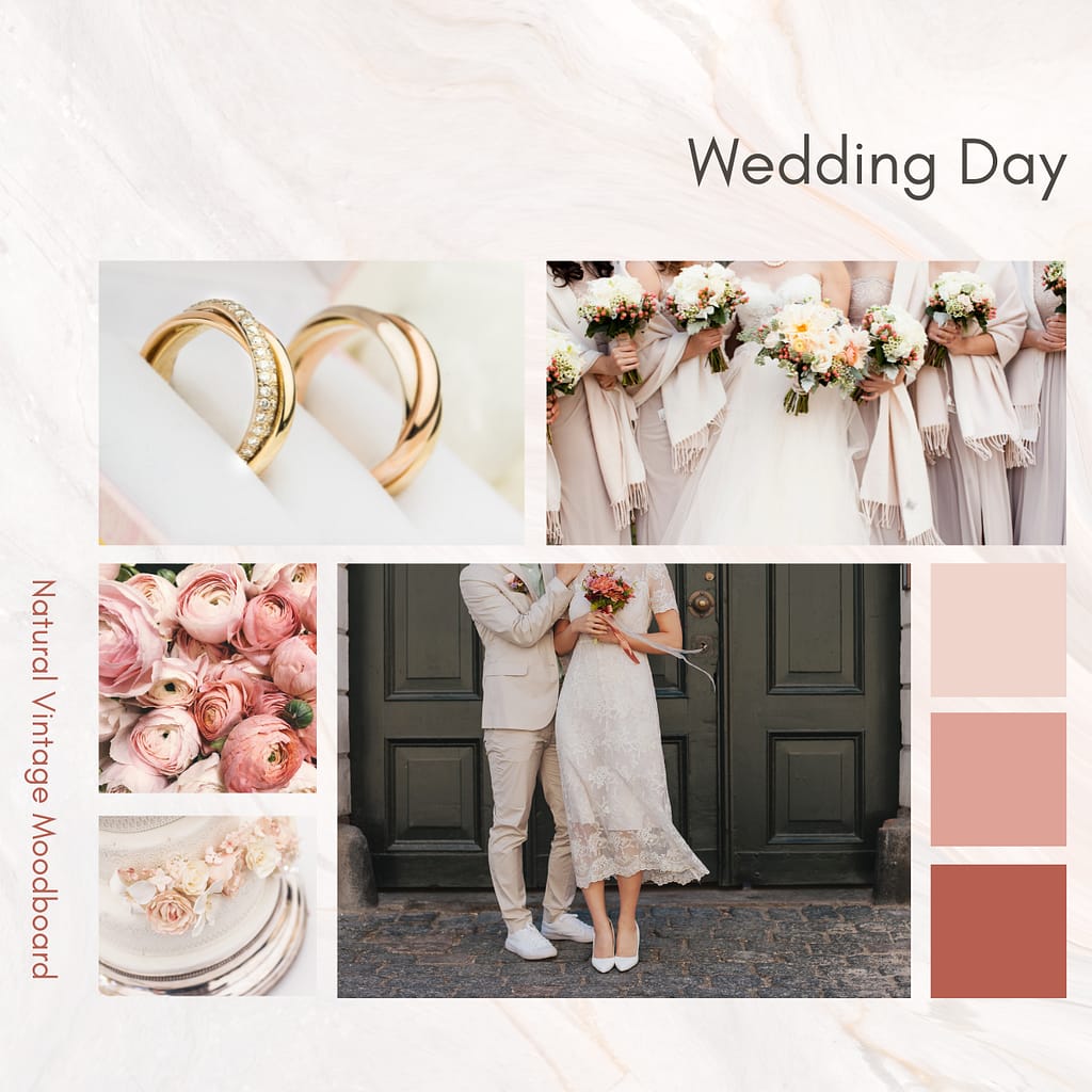 Wedding Mood Board Sampleboard